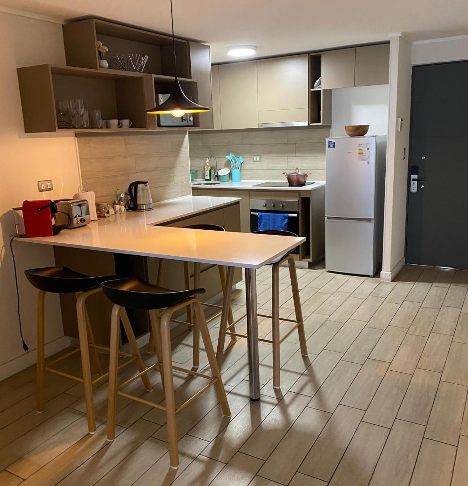 Апартаменты Hom I Amplio Departamento 2D2B En La Calle San Pablo Сантьяго Экстерьер фото